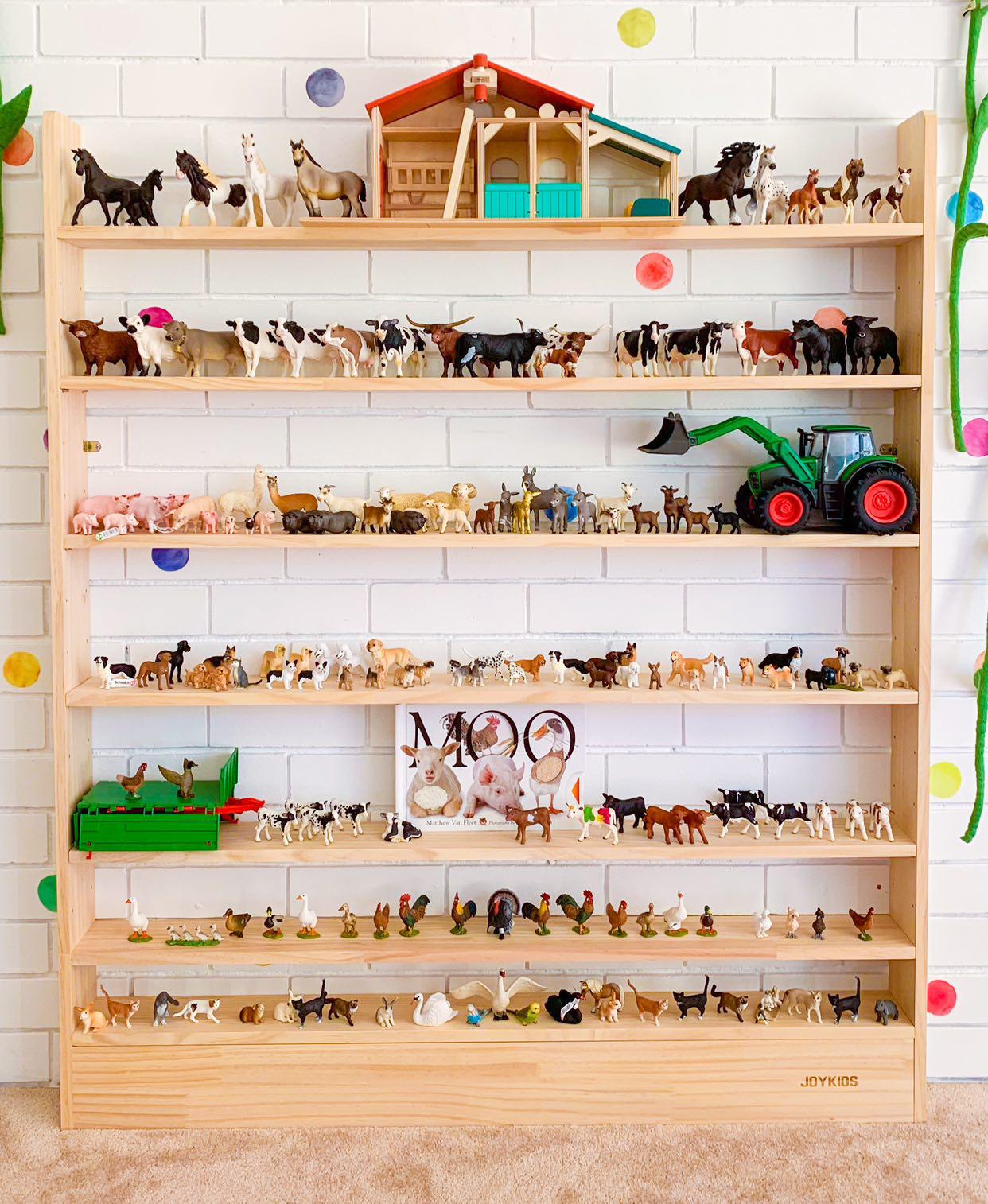 Slim shop toy storage